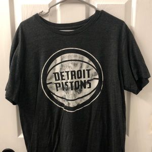 Distressed Officially Licensed Detroit Pistons T-Shirt